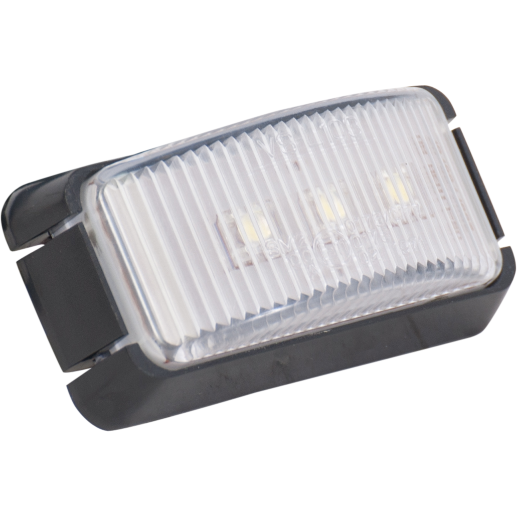 White LED marker light, 10-30v
